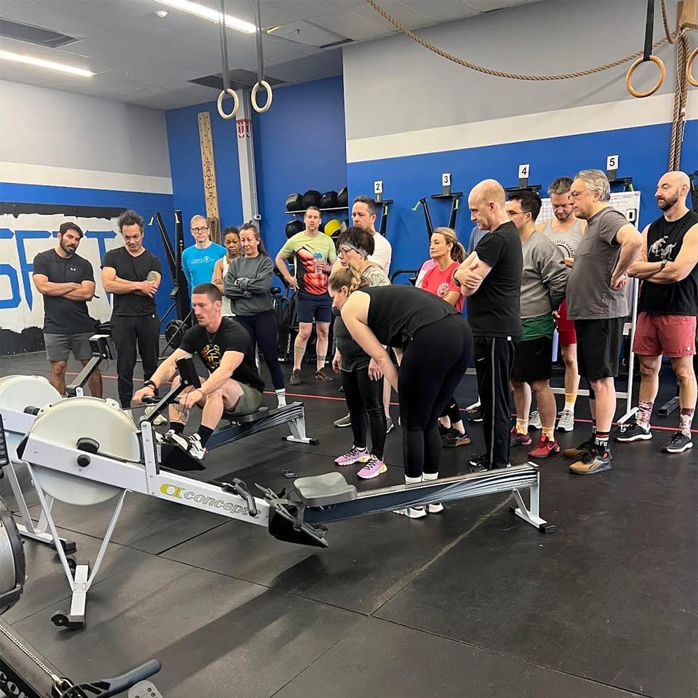 best large group training classes at Railroad CrossFit